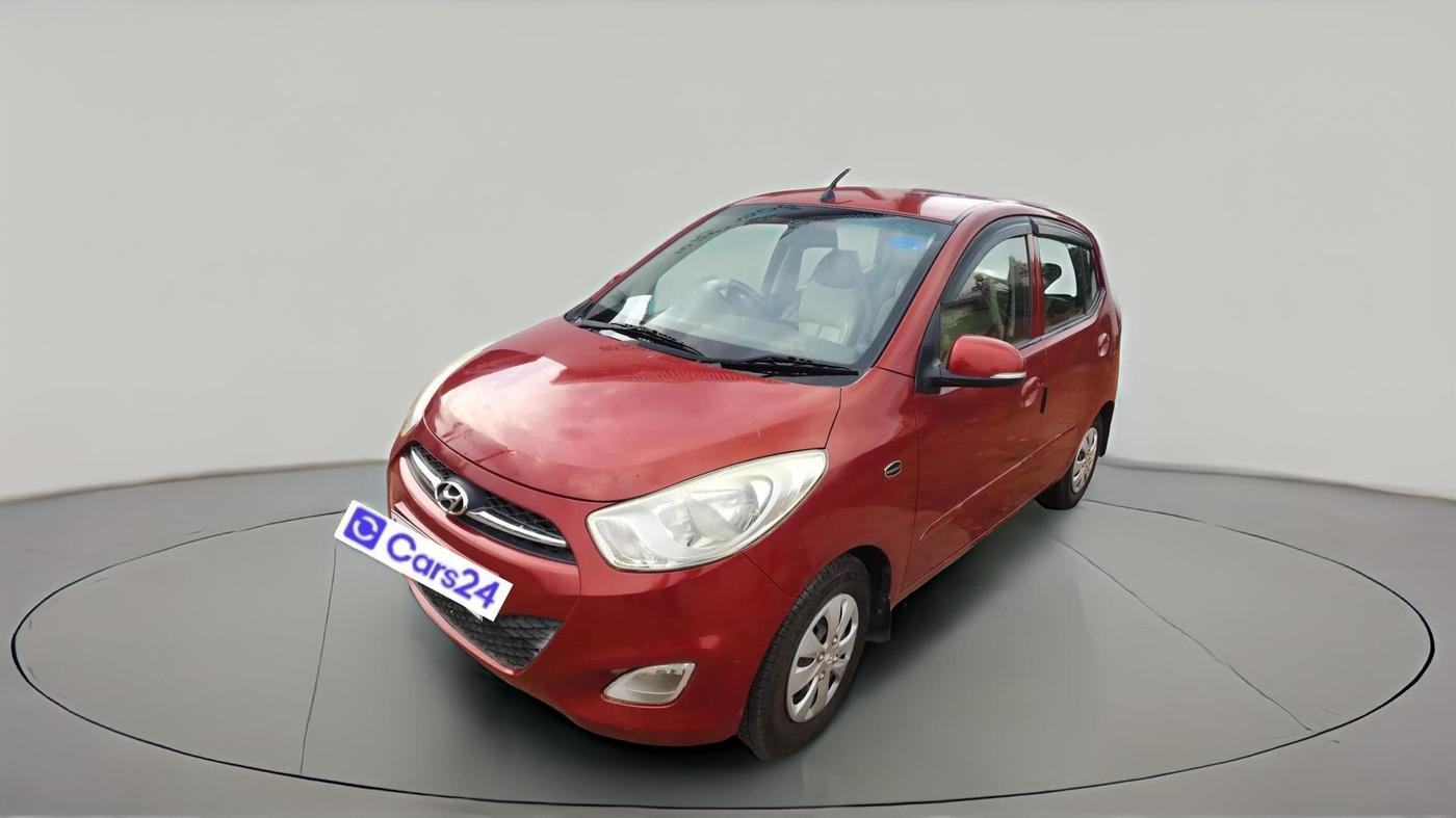 2012 Hyundai i10 SPORTZ 1.2, Petrol, Manual, 72,076 km, exterior
