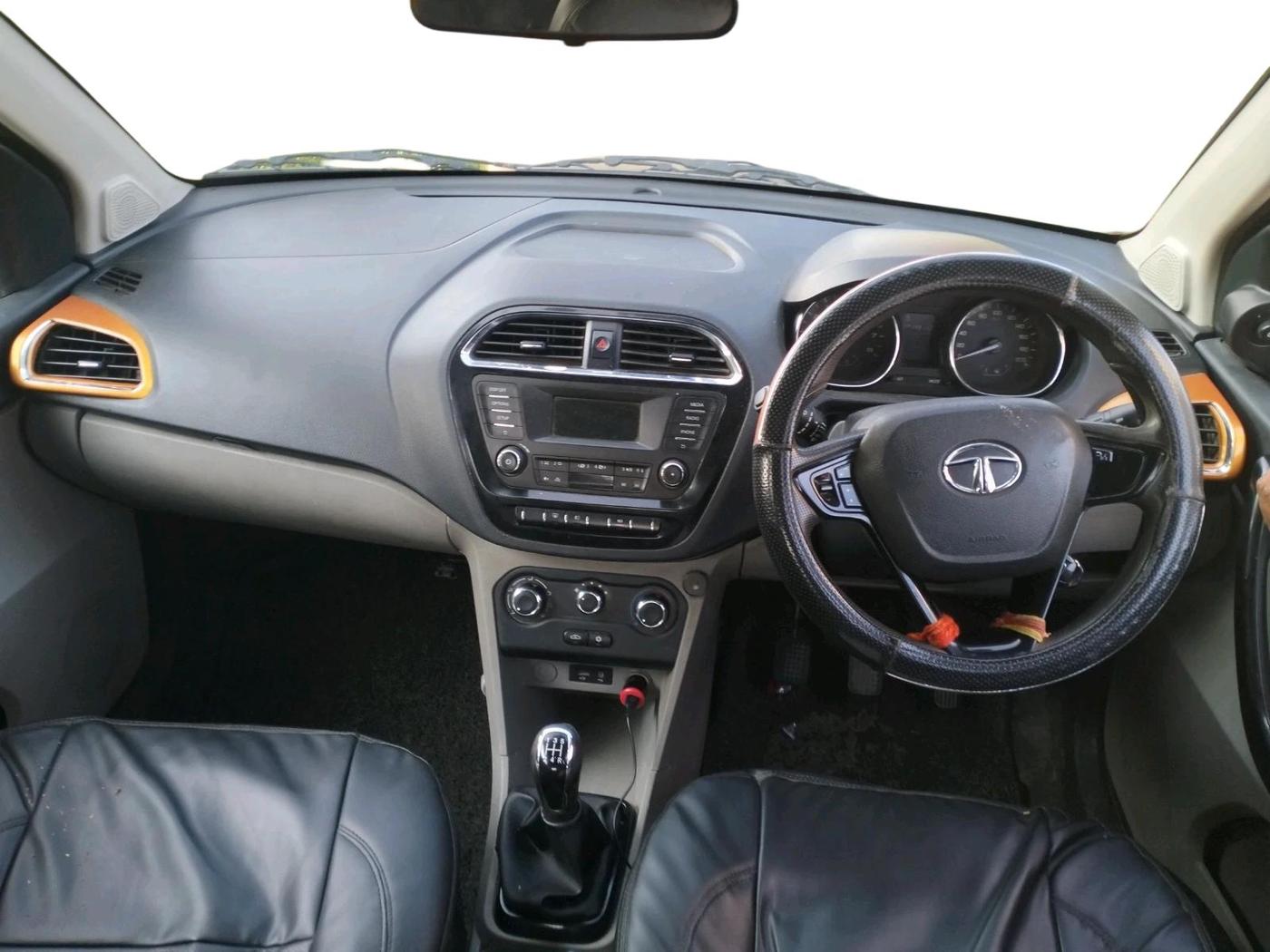 2017 Tata Tiago XZ PETROL, CNG, Manual, 1,49,132 km, interior