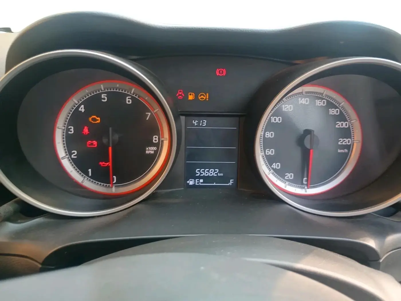 2020 Maruti Swift VXI, Petrol, Manual, 55,682 km, interior