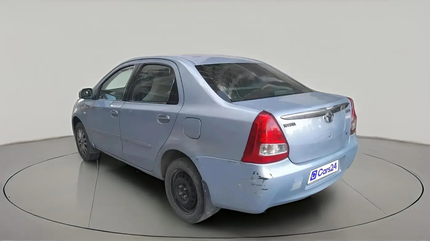 2011 Toyota Etios V, Petrol, Manual, 74,402 km, exterior