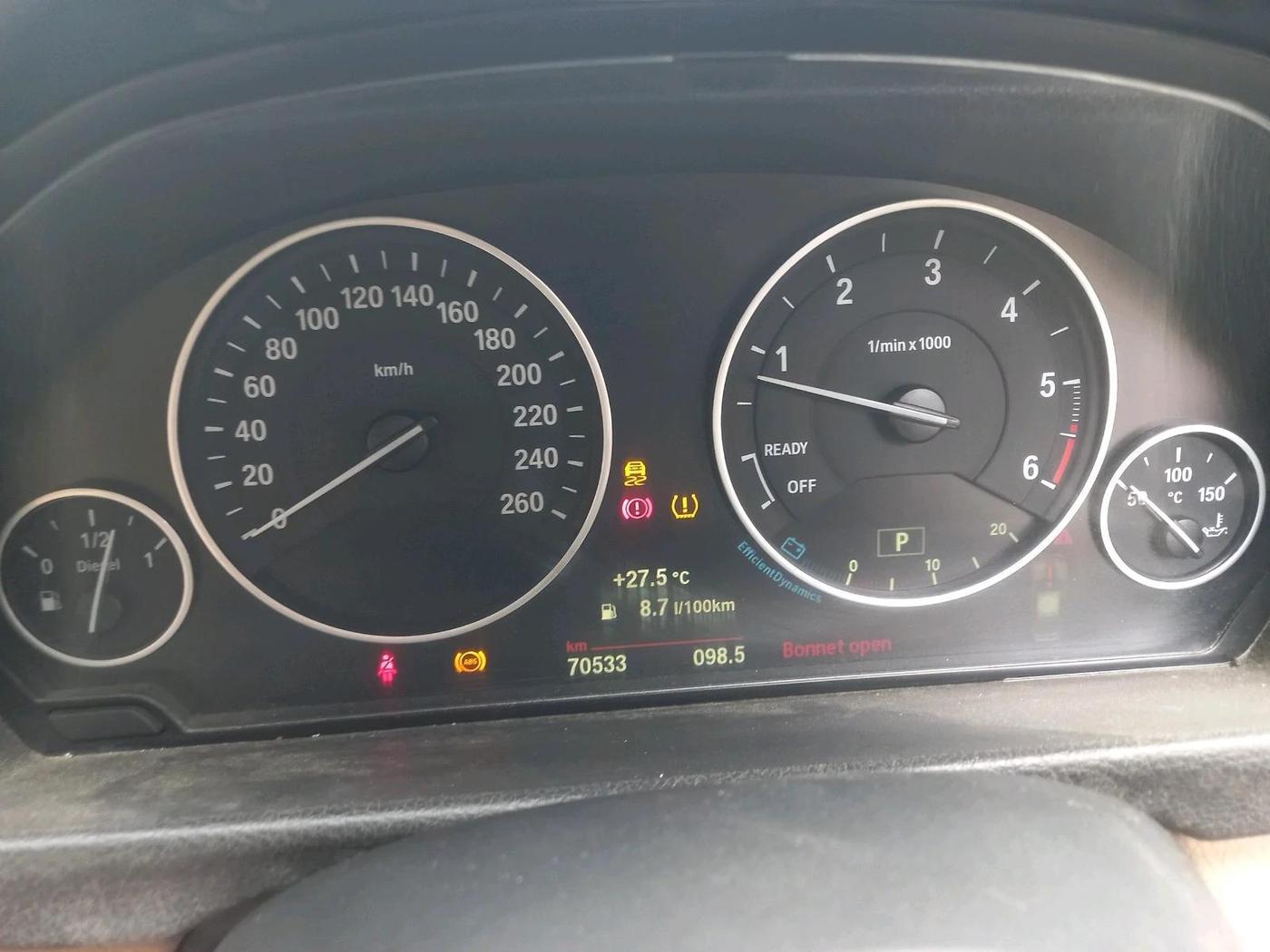 2015 BMW 3 Series 320D LUXURYLINE, Diesel, Automatic, 70,533 km, interior