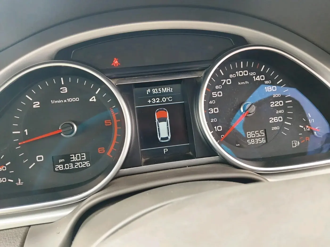 2014 Audi Q7 35 TDI PREMIUM, Diesel, Automatic, 58,356 km, interior