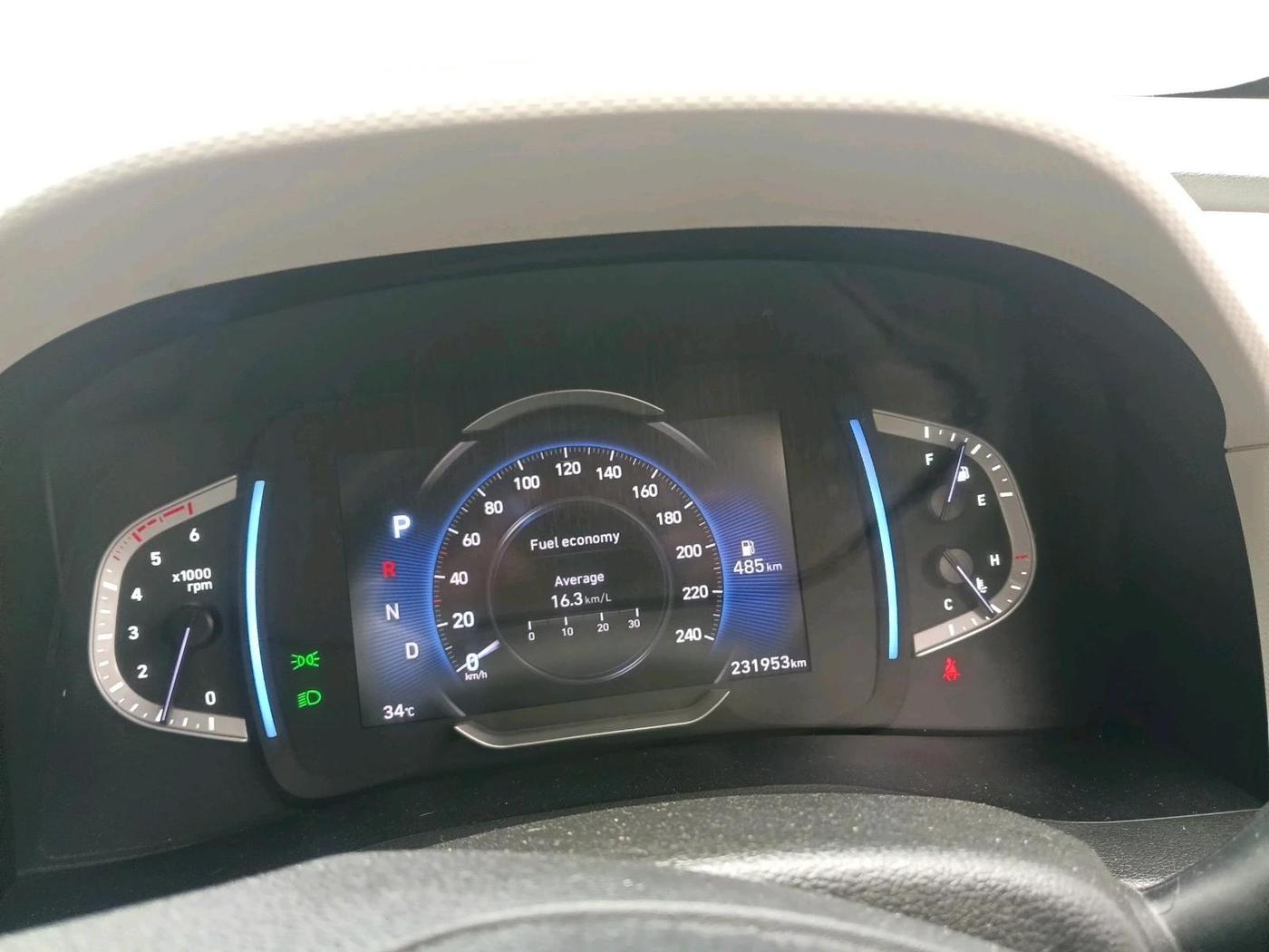 2021 Hyundai Creta SX (O) AT 1.5 DIESEL, Diesel, Automatic, 2,31,953 km, interior
