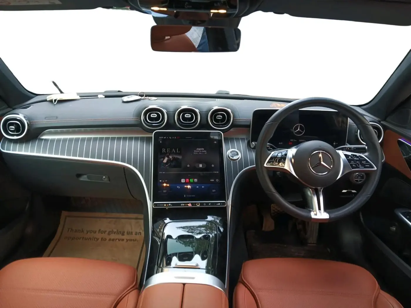 2025 Mercedes Benz C Class  C 220d, Diesel, Automatic, 20,907 km, interior