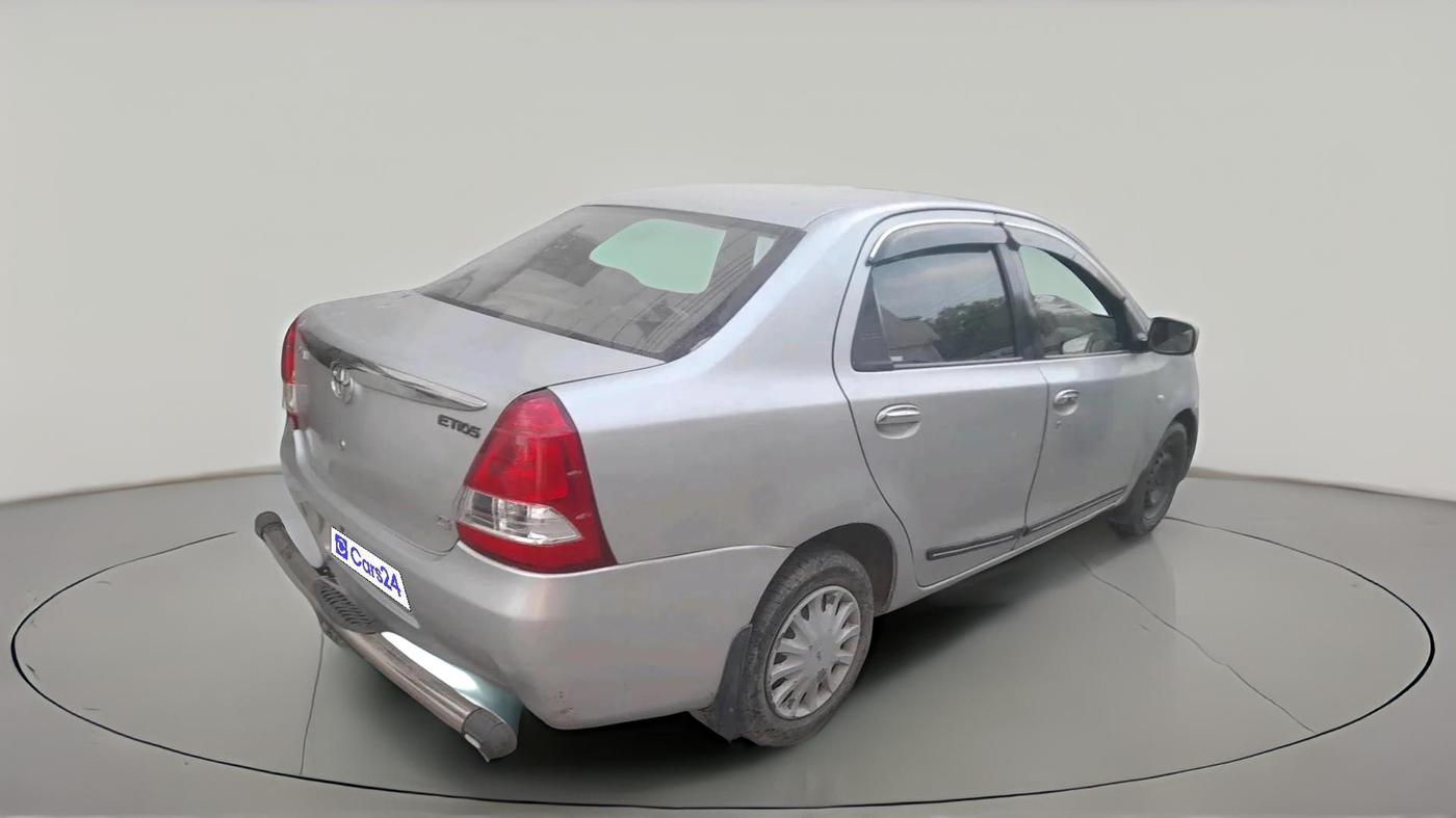 2012 Toyota Etios GD, Diesel, Manual, 86,889 km, exterior