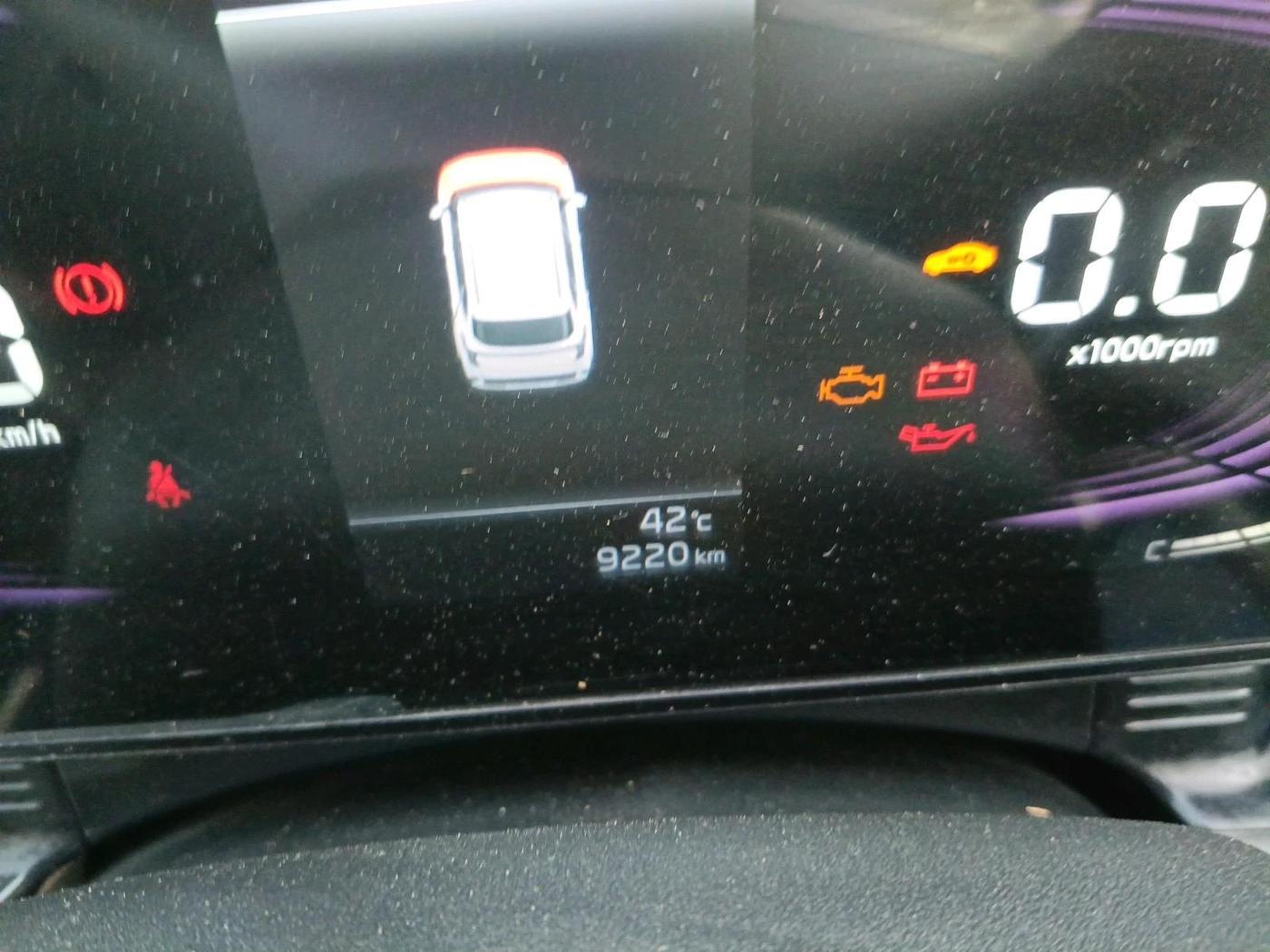 2025 KIA Carens Clavis HTK 1.5 Petrol MT, Petrol, Manual, 9,220 km, interior