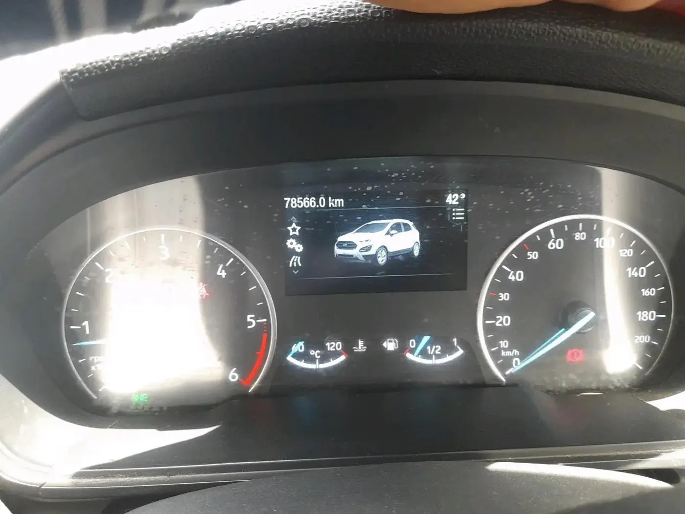 2020 Ford Ecosport TITANIUM + 1.5L DIESEL, Diesel, Manual, 78,566 km, interior