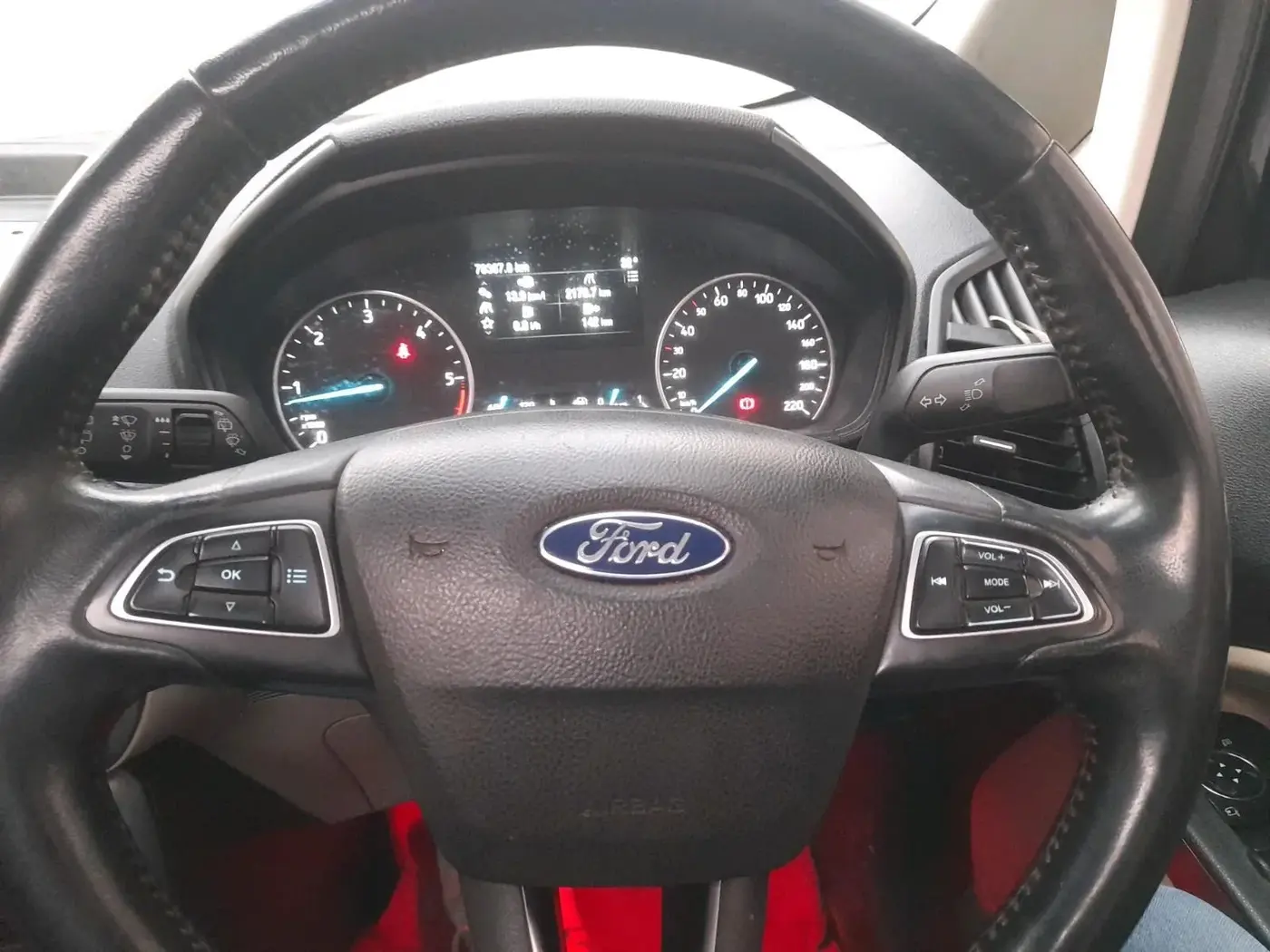 2020 Ford Ecosport TITANIUM + 1.5L DIESEL, Diesel, Manual, 78,566 km, interior