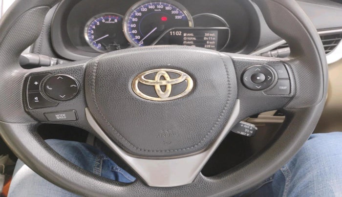 2018 Toyota YARIS V MT, Petrol, Manual, 1,56,094 km, interior