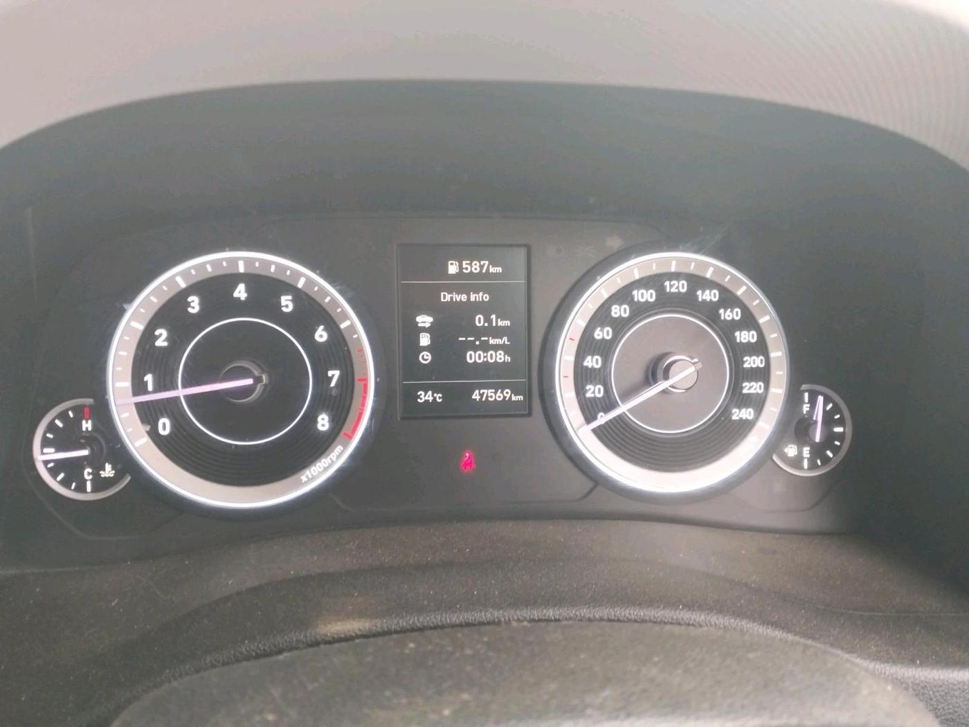 2020 Hyundai Creta SX 1.5 PETROL, Petrol, Manual, 47,569 km, interior