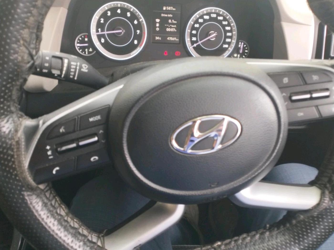 2020 Hyundai Creta SX 1.5 PETROL, Petrol, Manual, 47,569 km, interior