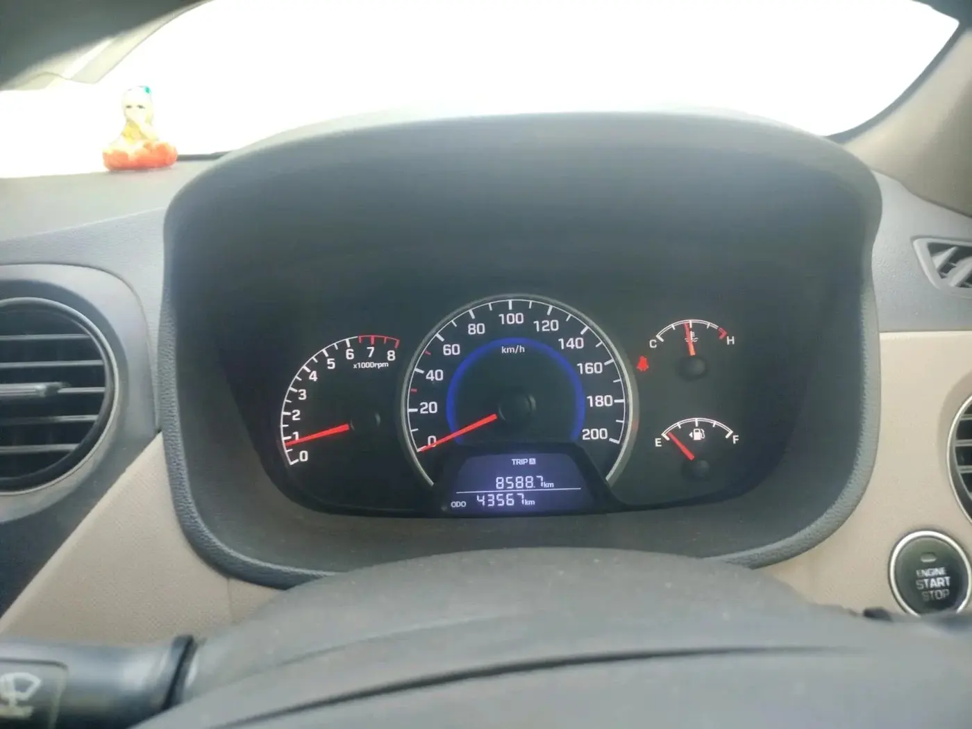 2018 Hyundai Grand i10 ASTA 1.2 KAPPA VTVT, Petrol, Manual, 43,567 km, interior