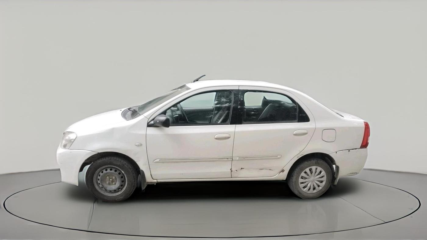 2011 Toyota Etios G, Petrol, Manual, 42,715 km, exterior