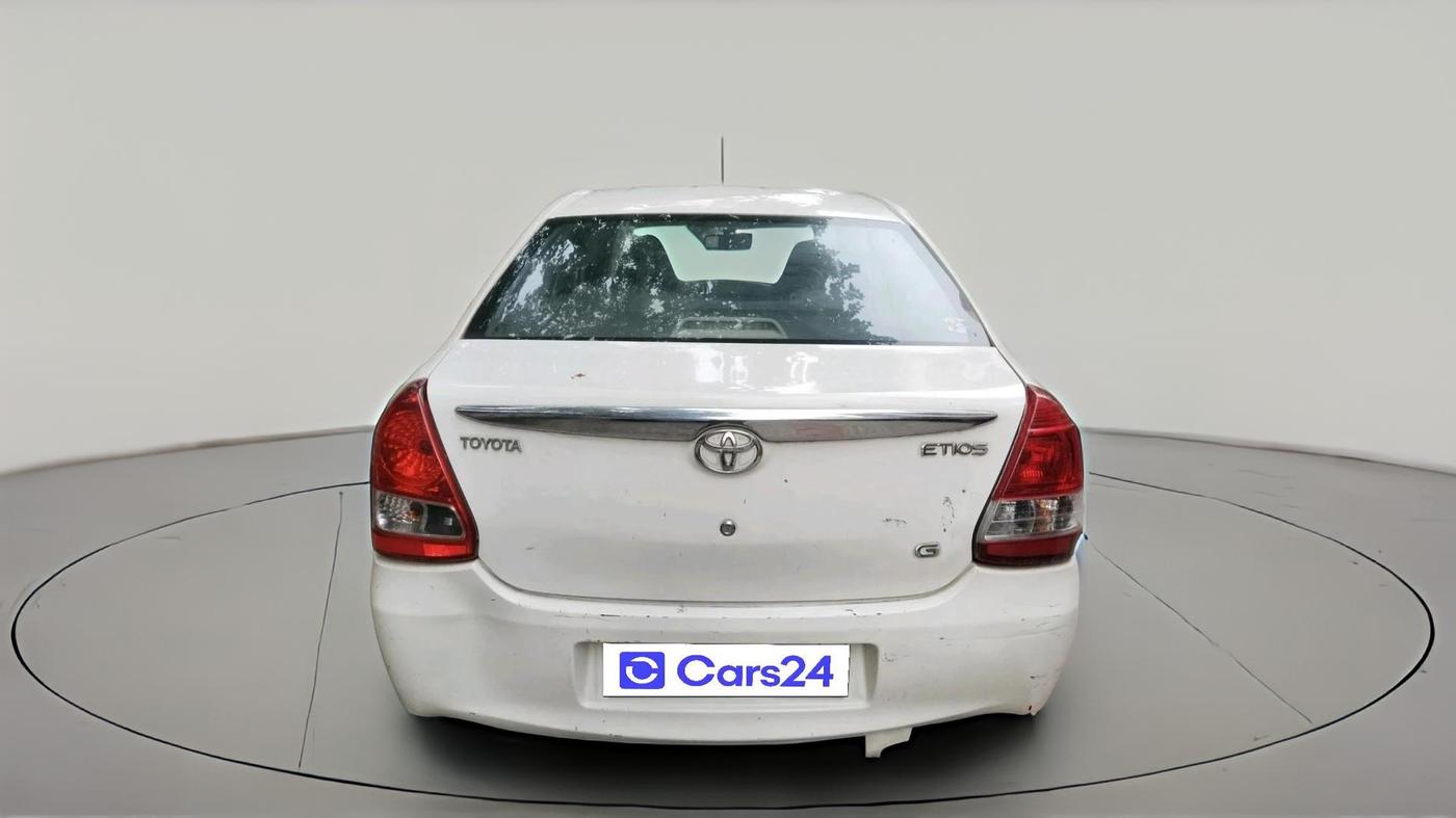 2011 Toyota Etios G, Petrol, Manual, 42,715 km, exterior