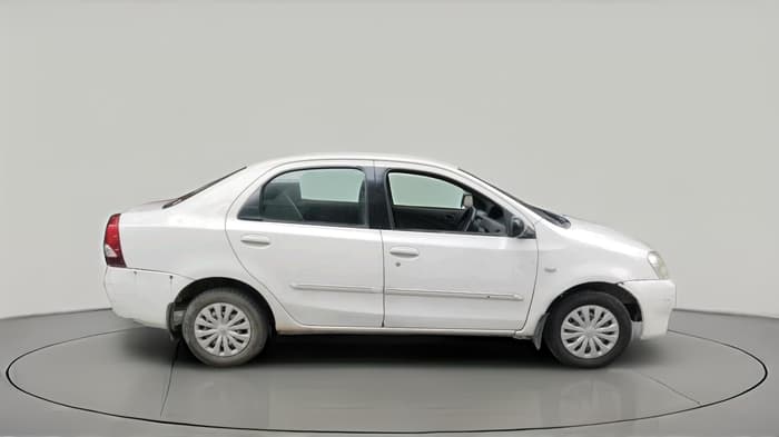 2011 Toyota Etios G, Petrol, Manual, 42,715 km, exterior