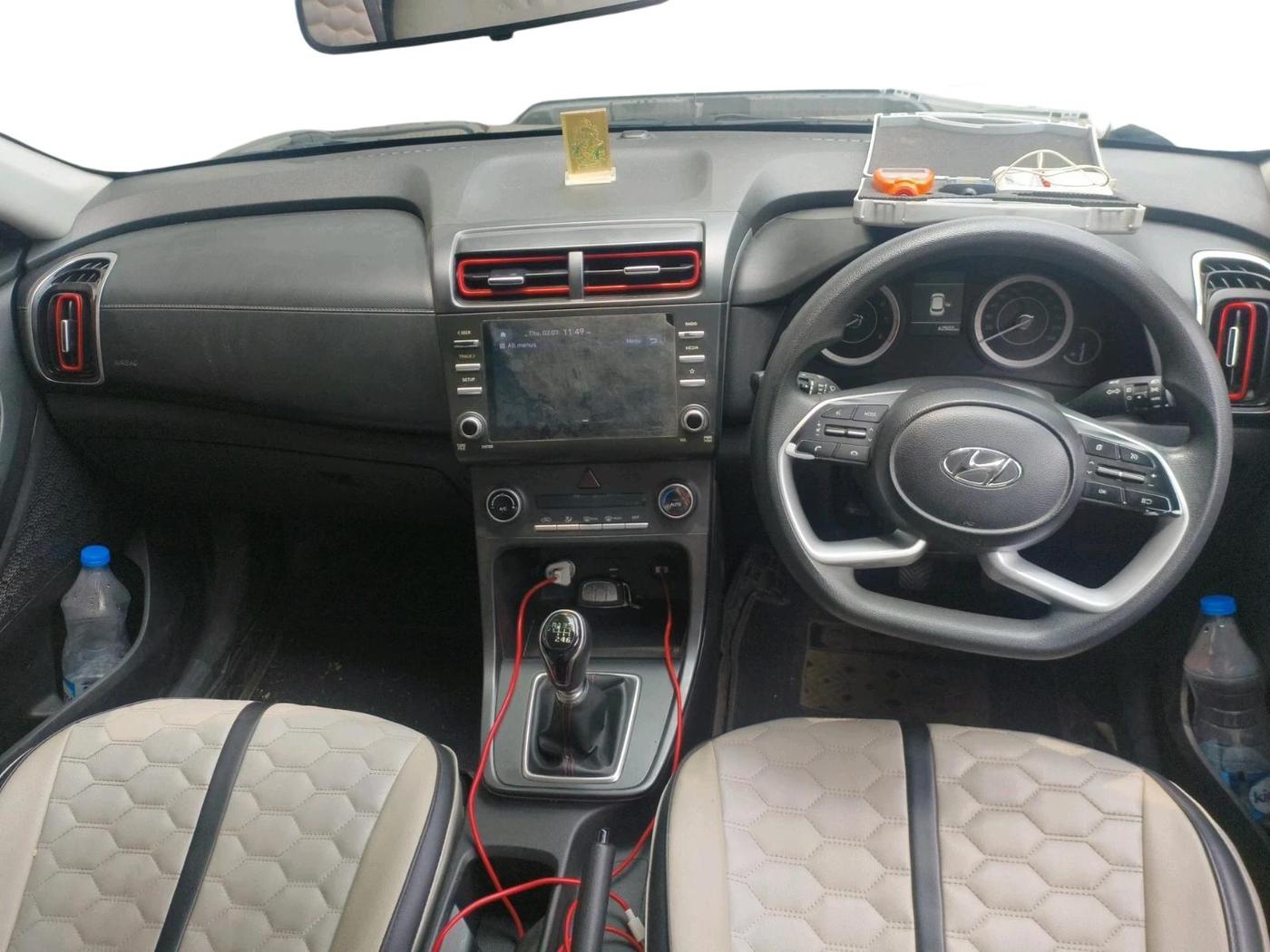 2023 Hyundai Creta S PLUS KNIGHT 1.5 PETROL, Petrol, Manual, 62,502 km, interior