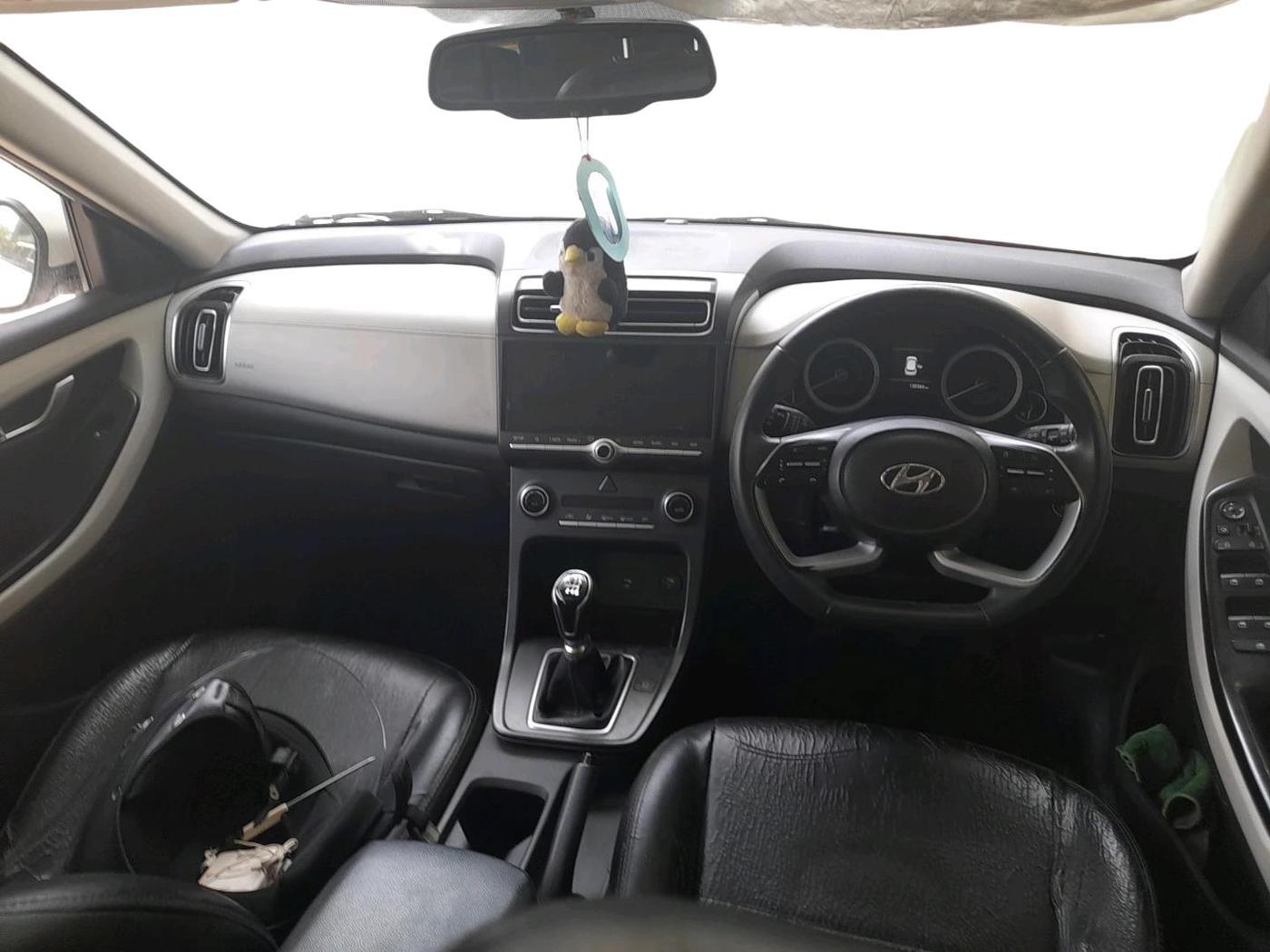 2020 Hyundai Creta SX 1.5 PETROL, Petrol, Manual, 1,30,367 km, interior