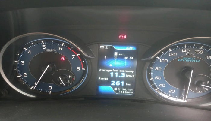 2019 Maruti Ertiga ZXI+ SHVS, Petrol, Manual, 74,200 km, interior