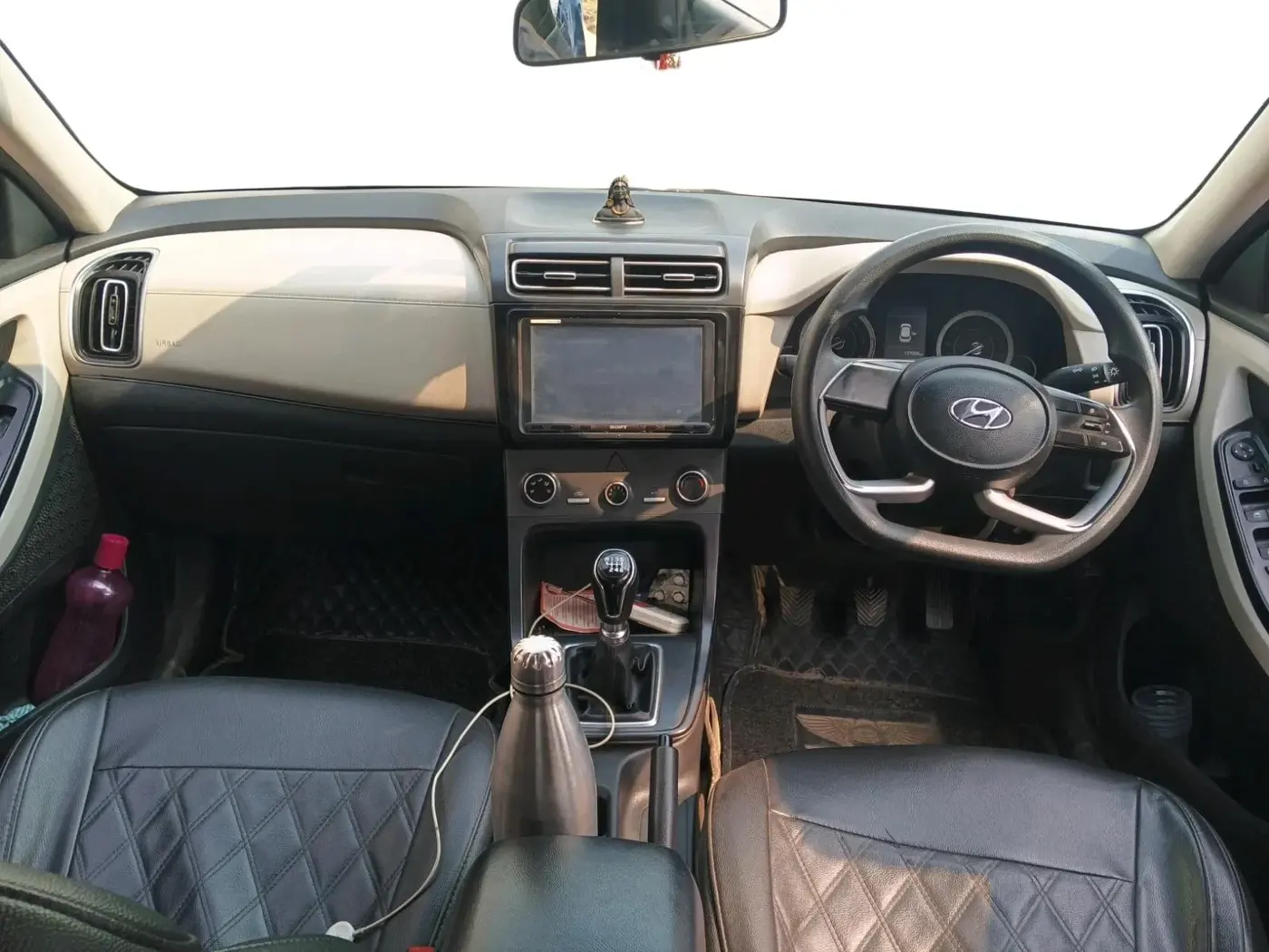 2020 Hyundai Creta E 1.5 DIESEL, Diesel, Manual, 1,37,008 km, interior
