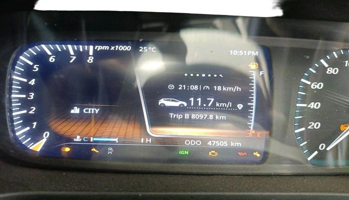 2021 Tata ALTROZ XZ PETROL, Petrol, Manual, 47,505 km, interior