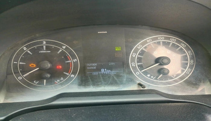 2018 Toyota Innova Crysta 2.4 GX 8 STR, Diesel, Manual, 1,77,932 km, interior