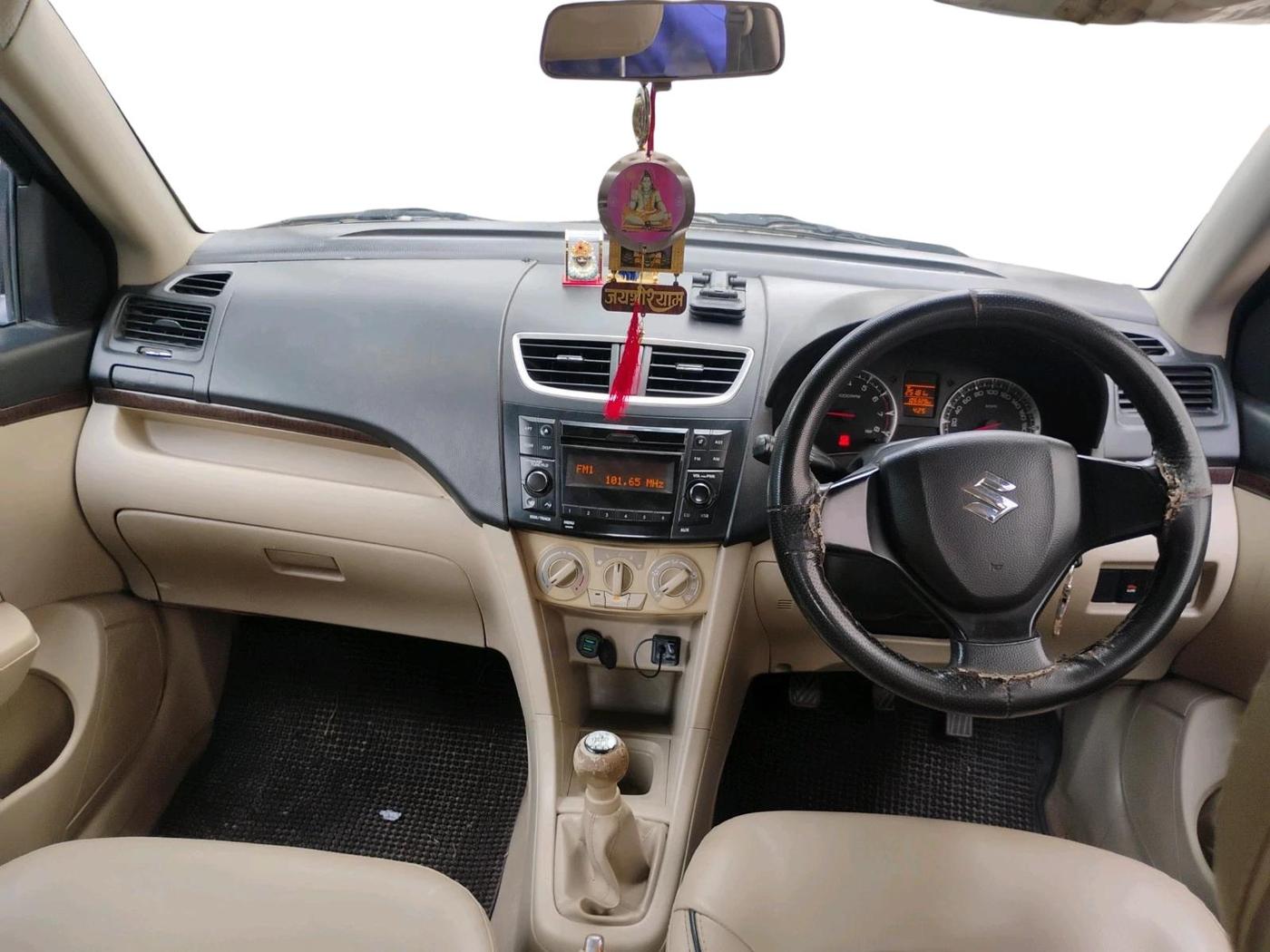 2016 Maruti Swift Dzire VXI, Petrol, Manual, 1,05,329 km, interior