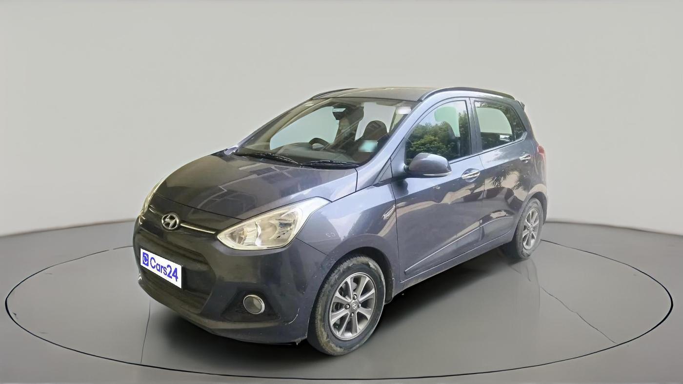 2015 Hyundai Grand i10 ASTA (O) 1.2 KAPPA VTVT, Petrol, Manual, 55,414 km, exterior