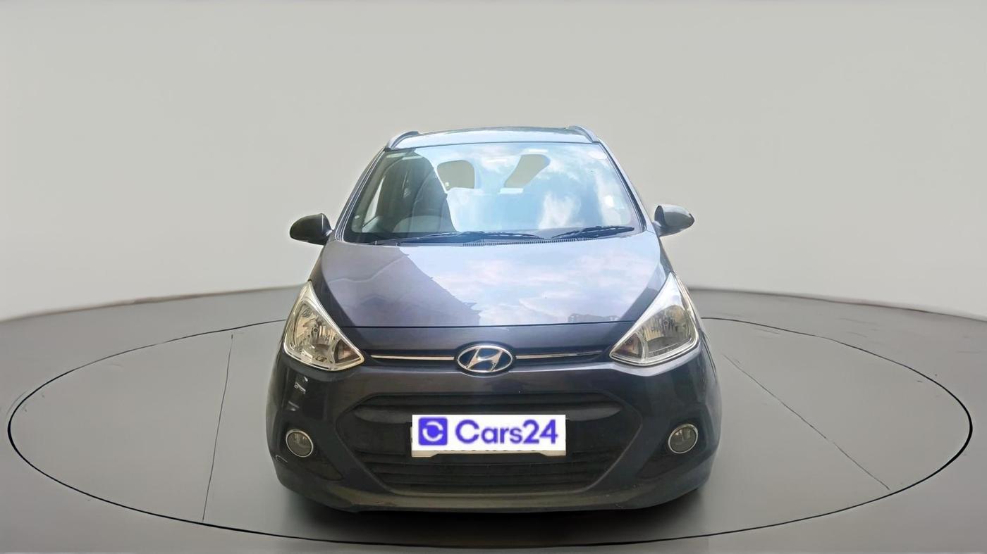 2015 Hyundai Grand i10 ASTA (O) 1.2 KAPPA VTVT, Petrol, Manual, 55,414 km, exterior