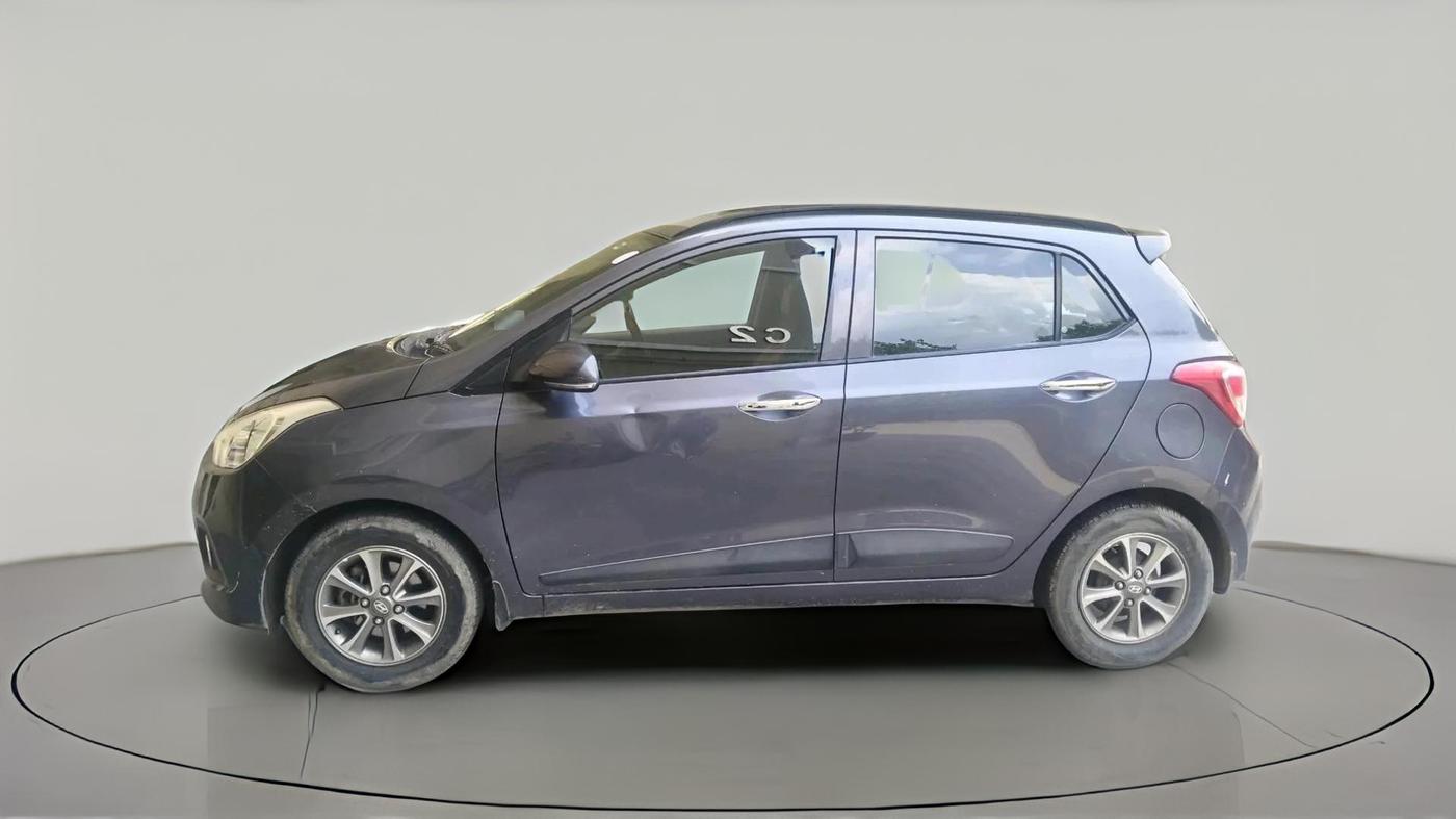 2015 Hyundai Grand i10 ASTA (O) 1.2 KAPPA VTVT, Petrol, Manual, 55,414 km, exterior