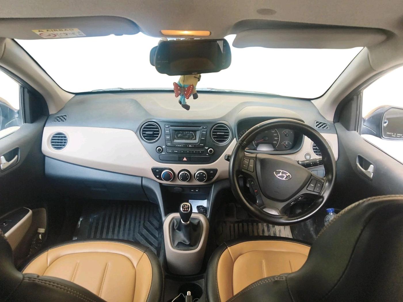 2015 Hyundai Grand i10 ASTA (O) 1.2 KAPPA VTVT, Petrol, Manual, 55,414 km, interior