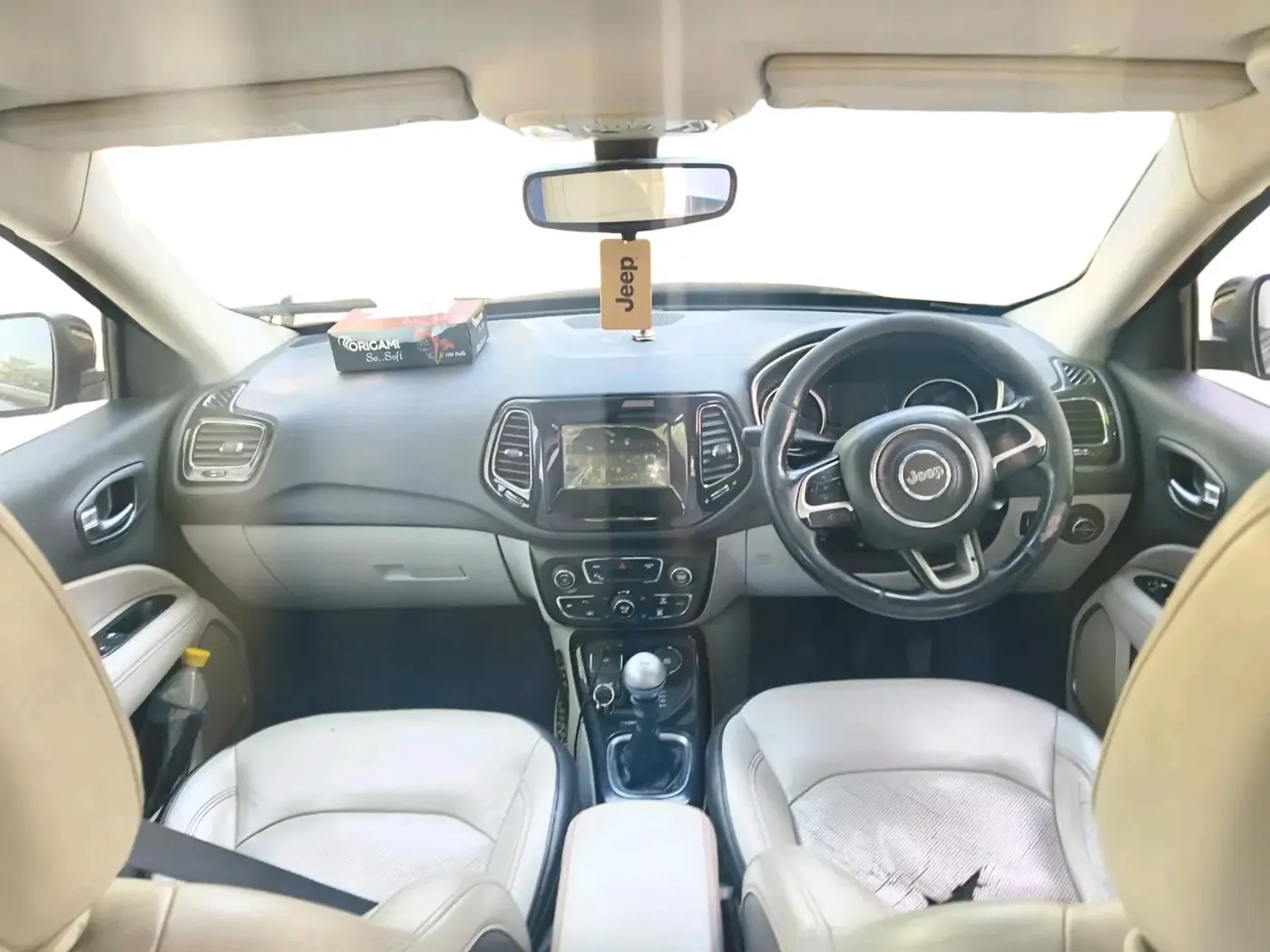 2018 Jeep Compass LIMITED (O) 2.0 DIESEL 4X4, Diesel, Manual, 2,19,214 km, interior
