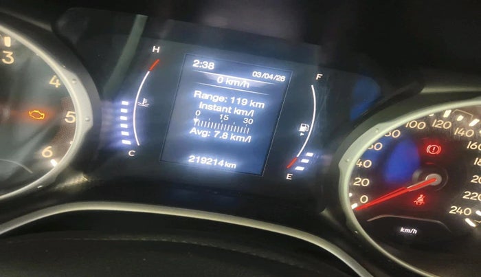 2018 Jeep Compass LIMITED (O) 2.0 DIESEL 4X4, Diesel, Manual, 2,19,214 km, interior