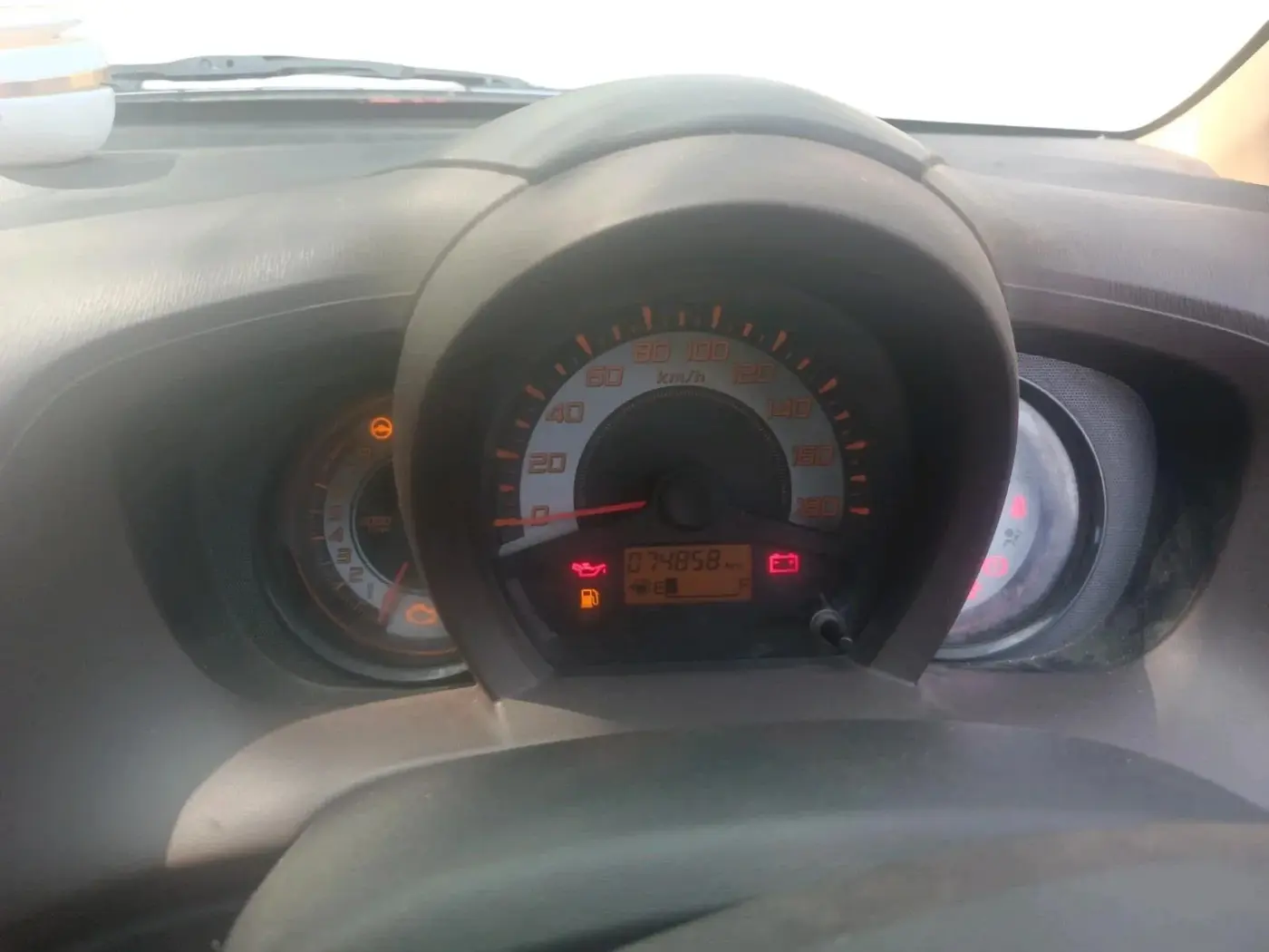 2013 Honda Brio S(O) AT, Petrol, Automatic, 74,858 km, interior
