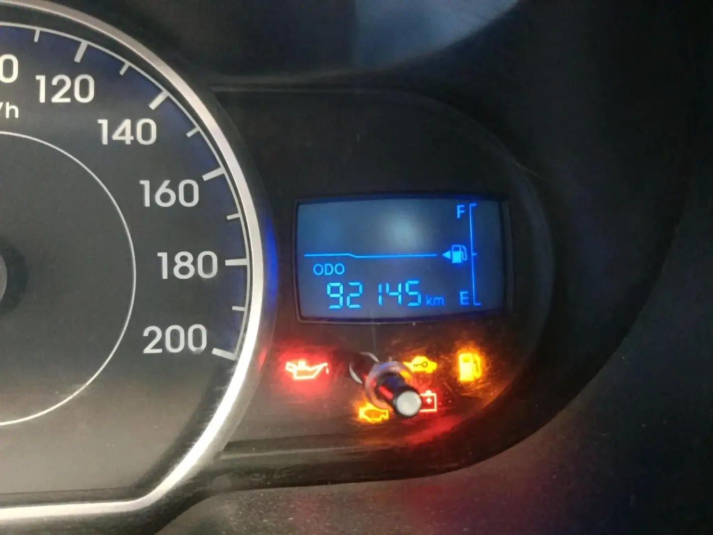 2012 Hyundai i10 ERA 1.1, CNG, Manual, 92,145 km, interior