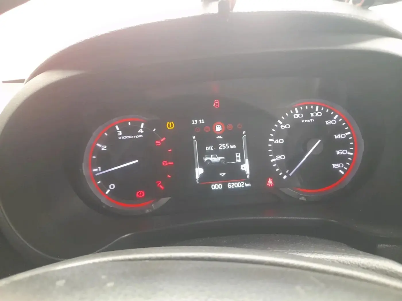 2020 Mahindra Thar LX HARD TOP 4WD MT, Diesel, Manual, 62,002 km, interior