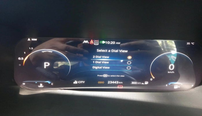 2024 Tata Safari ACCOMPLISHED PLUS DARK EDITION AT, Diesel, Automatic, 23,443 km, interior