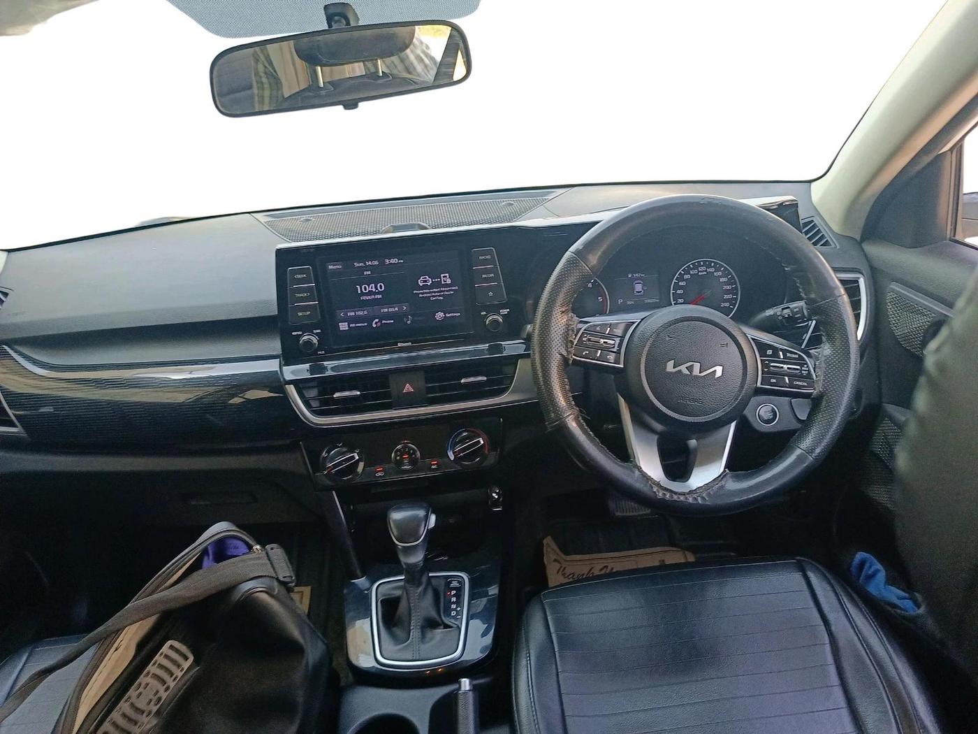 2021 KIA SELTOS HTK PLUS AT 1.5 DIESEL, Diesel, Automatic, 99,009 km, interior