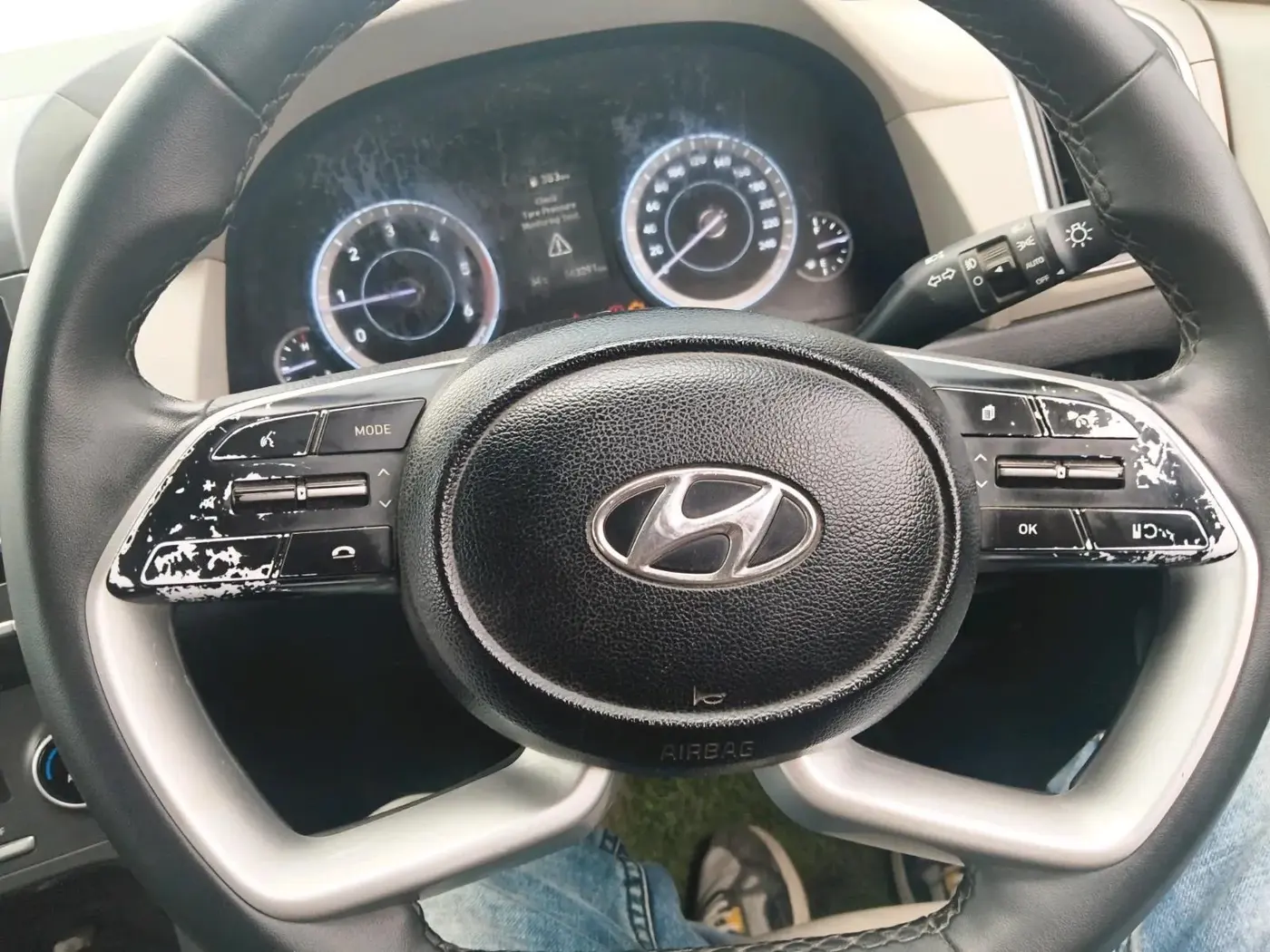 2022 Hyundai Creta SX 1.5 DIESEL, Diesel, Manual, 1,43,291 km, interior
