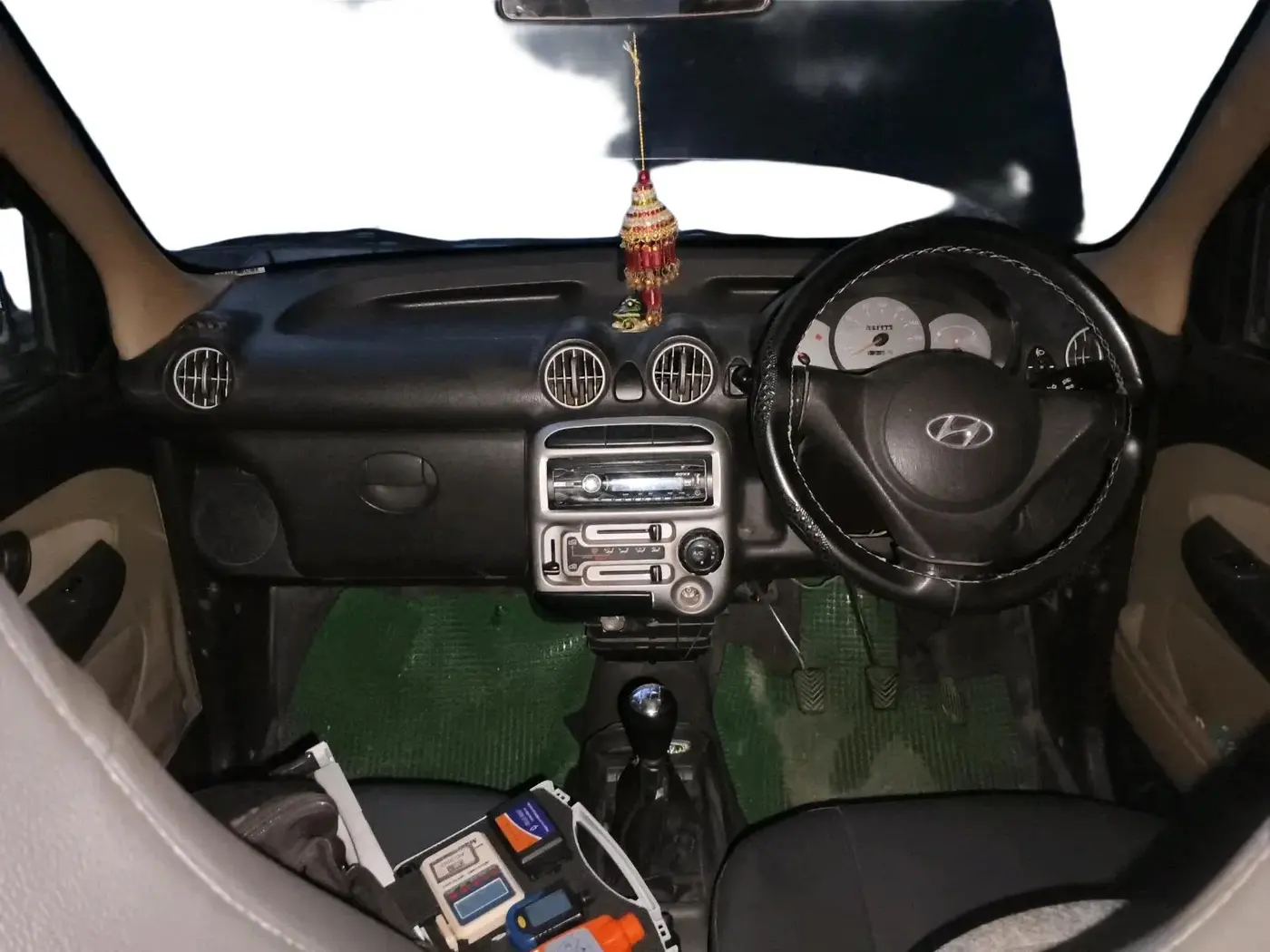 2011 Hyundai Santro Xing GL, CNG, Manual, 77,688 km, interior