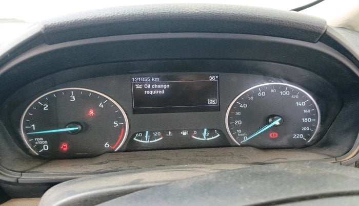 2020 Ford Ecosport TITANIUM 1.5L DIESEL, Diesel, Manual, 1,21,055 km, interior