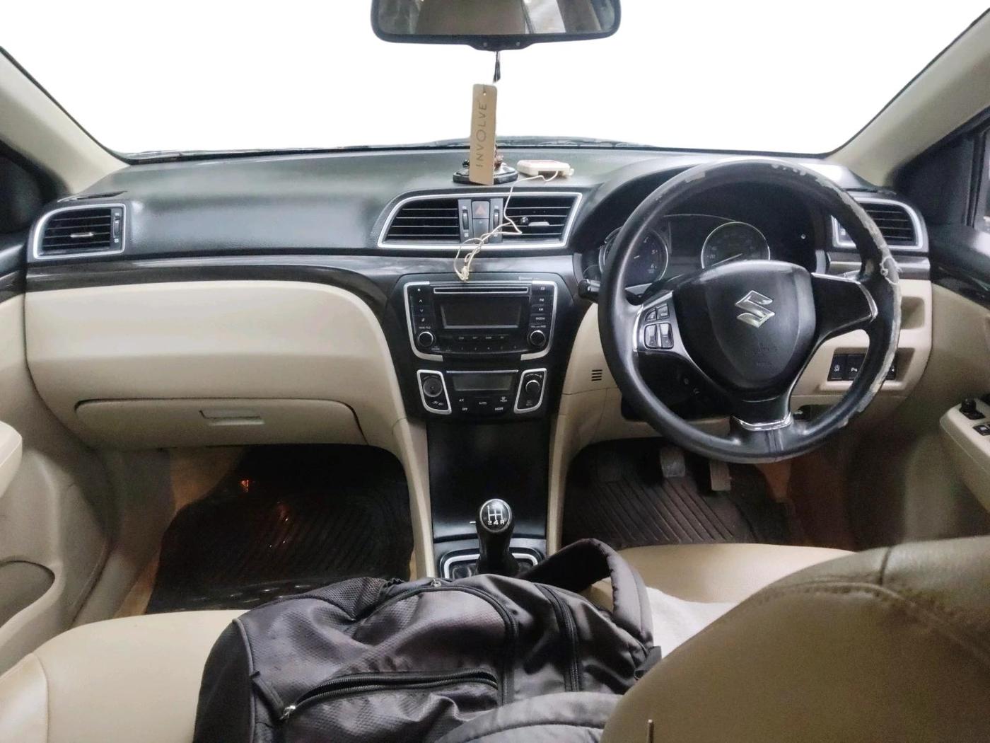 2016 Maruti Ciaz ZDI SHVS, Diesel, Manual, 1,06,032 km, interior