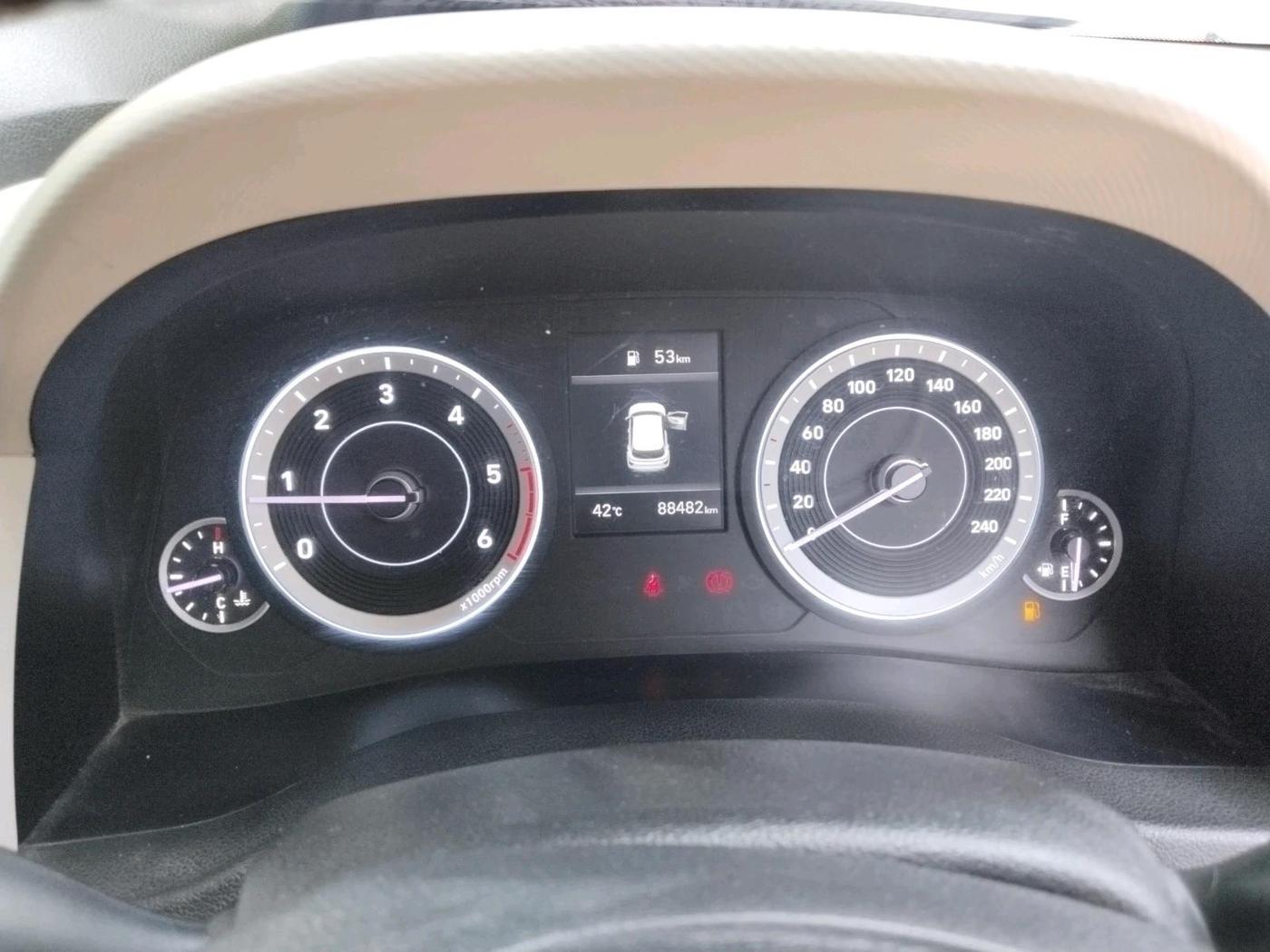 2020 Hyundai Creta EX 1.5 DIESEL, Diesel, Manual, 88,482 km, interior