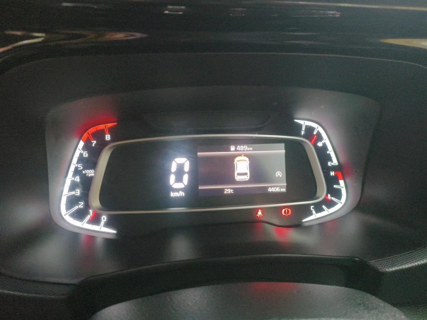 2024 KIA SONET HTK (O) 1.2 Petrol MT, Petrol, Manual, 4,406 km, interior