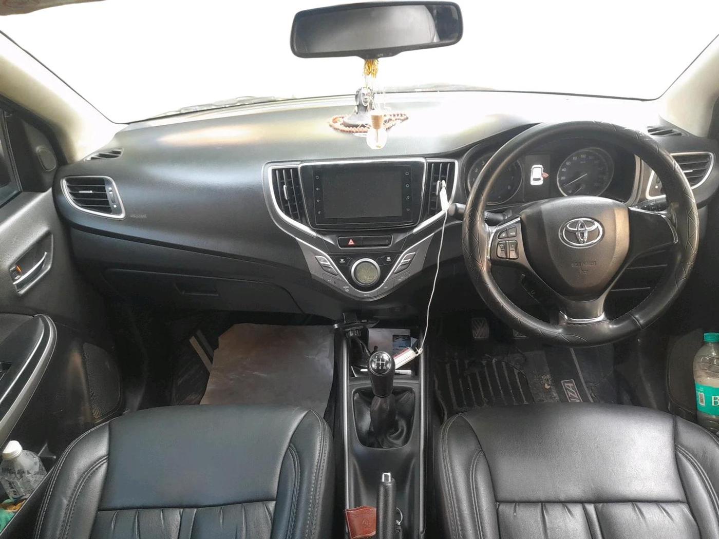 2019 Toyota Glanza G, Petrol, Manual, 1,04,401 km, interior