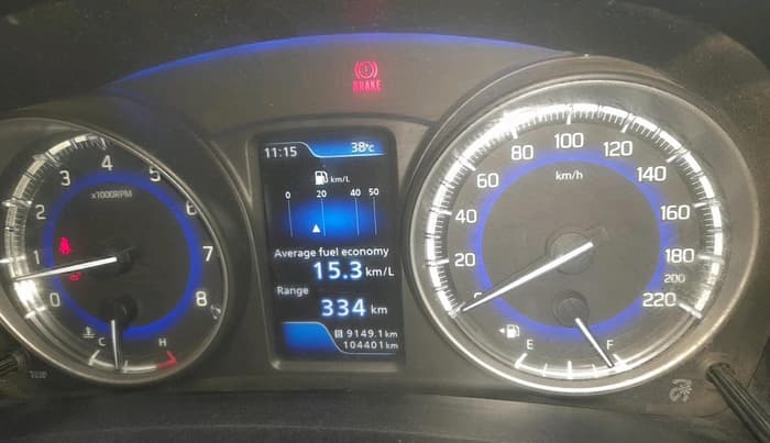 2019 Toyota Glanza G, Petrol, Manual, 1,04,401 km, interior