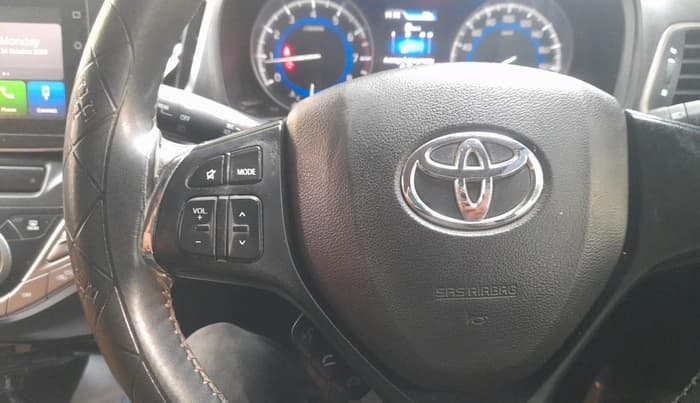 2019 Toyota Glanza G, Petrol, Manual, 1,04,401 km, interior