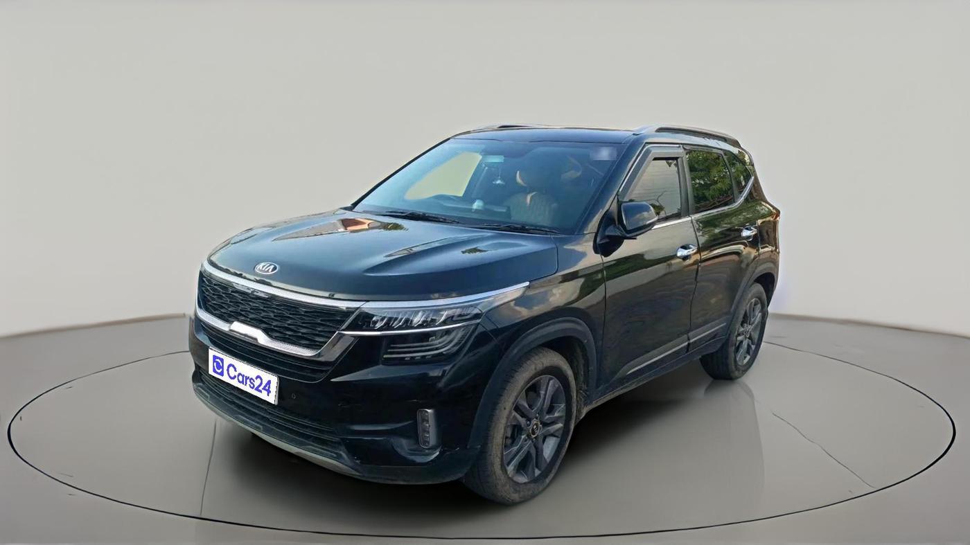 2019 KIA SELTOS HTX PLUS AT1.5 DIESEL, Diesel, Automatic, 1,36,162 km, exterior