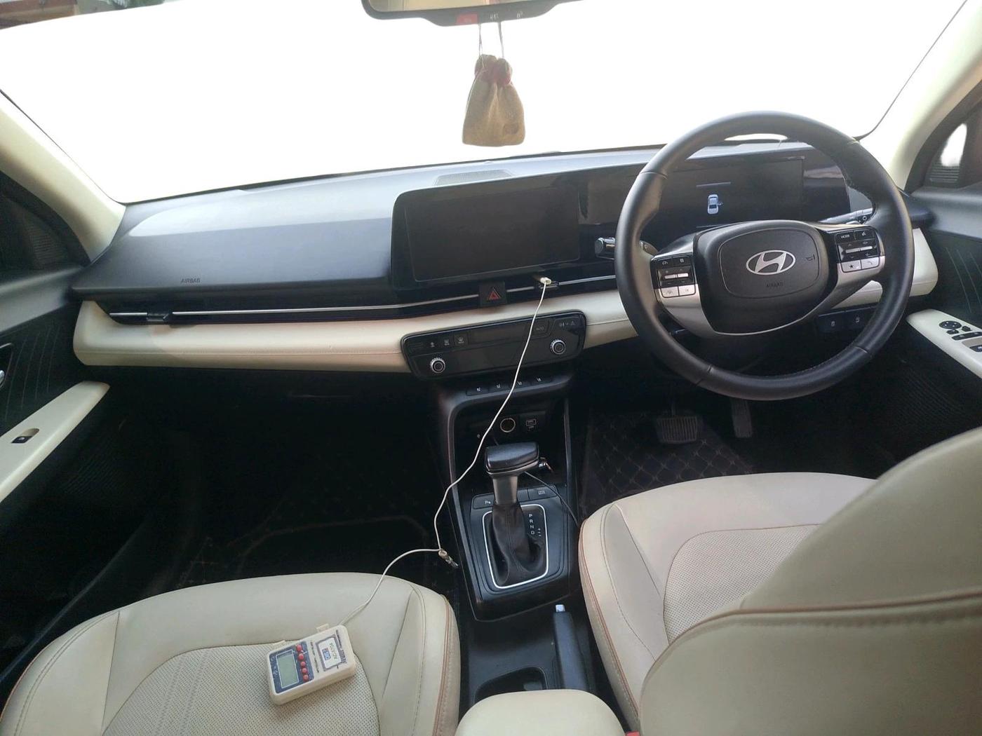 2023 Hyundai Verna SX(O) 1.5 MPI IVT , Petrol, Automatic, 74,044 km, interior