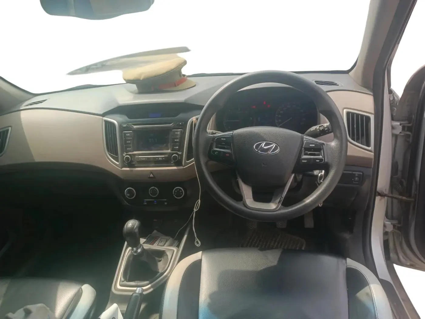 2015 Hyundai Creta BASE 1.4 DIESEL, Diesel, Manual, 1,15,523 km, interior