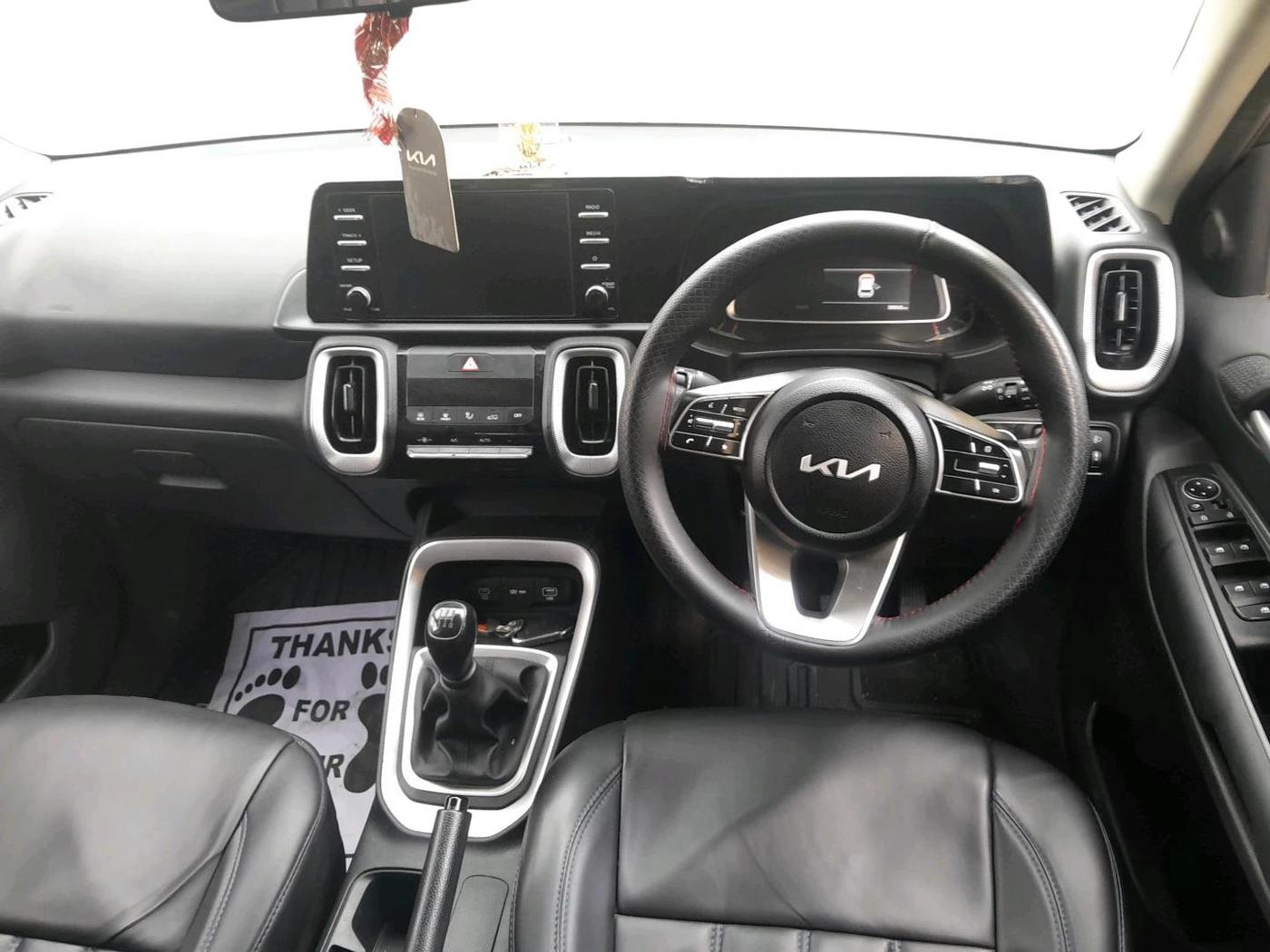 2024 KIA SONET HTK PLUS 1.2 PETROL MT, Petrol, Manual, 38,868 km, interior